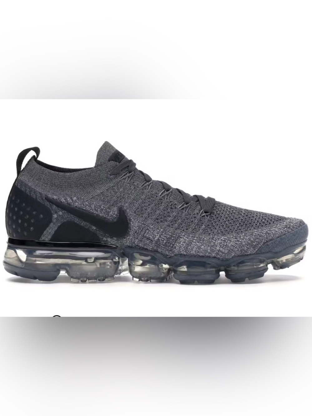 Nike Air VaporMax Flyknit 2 Sneakers Sz 15 Dark Gray Running Streetwear Sports